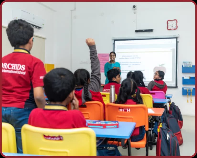 Your smart classroom awaits — Orchids World School, Bachupally