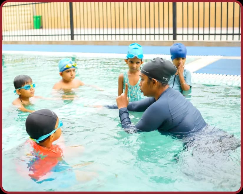 Expert swimming lessons — Orchids World School, Bachupally